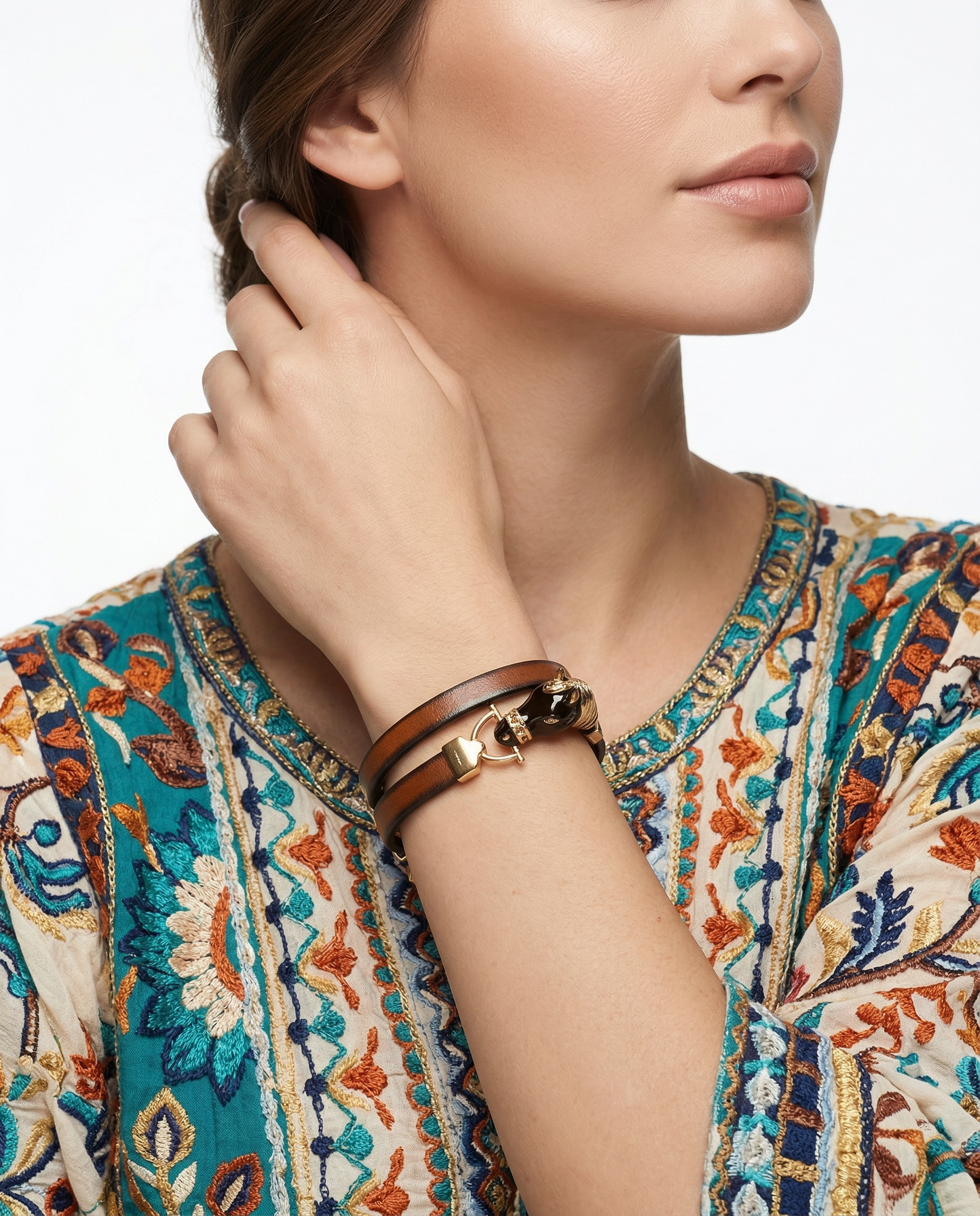 Bracelet Cuir ARION - Polina Firenze