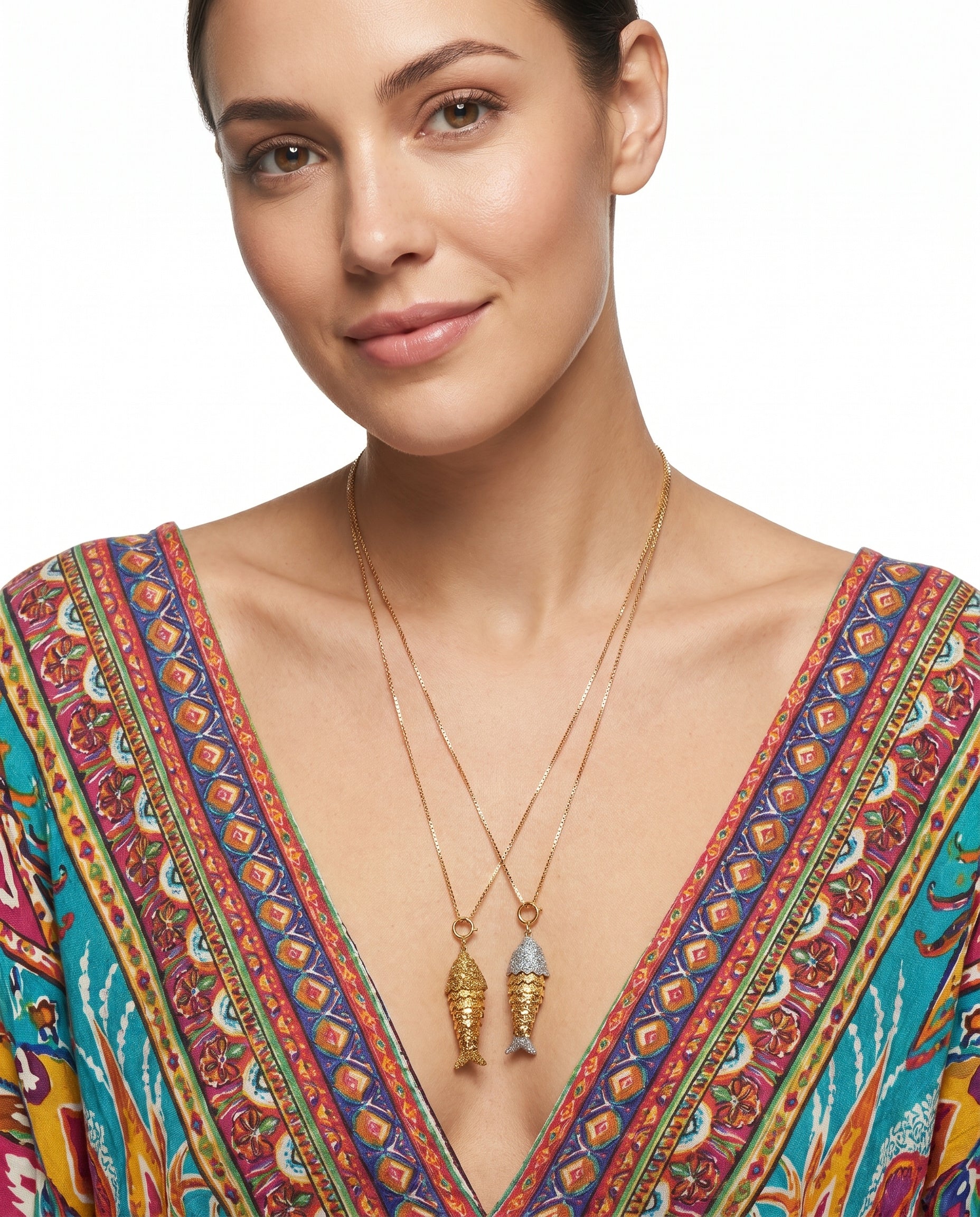 PENDENTIF - GOLD FISH - Lsonge