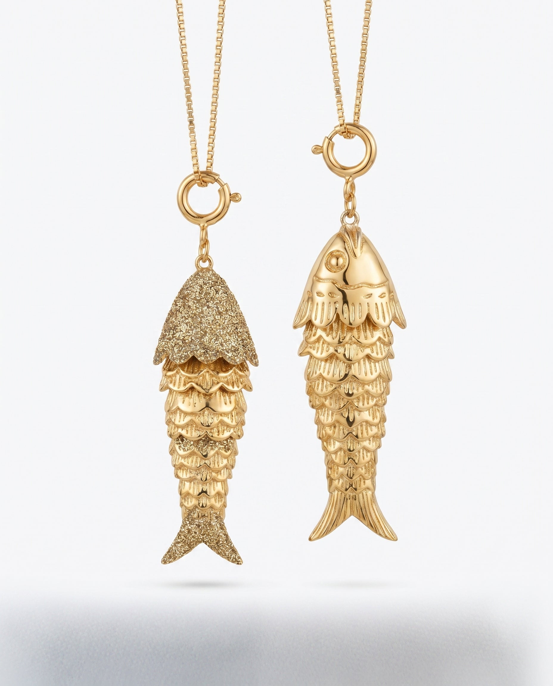 PENDENTIF - GOLD FISH - Lsonge