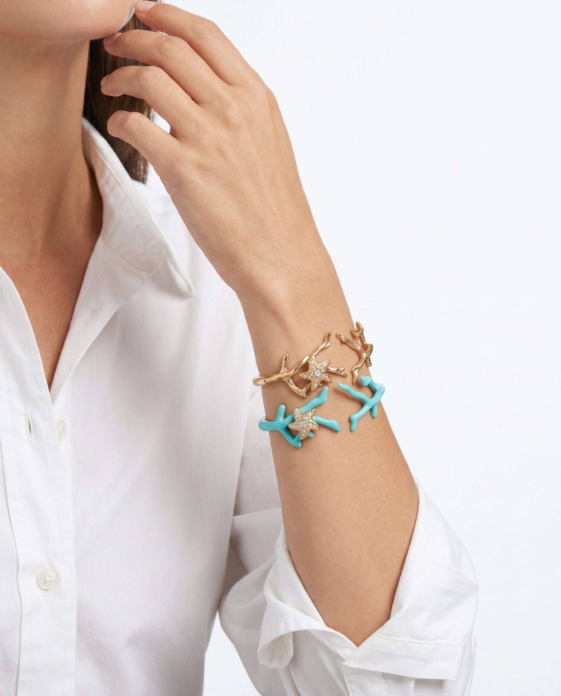 Jonc - CORAIL -GOLD - Polina Firenze