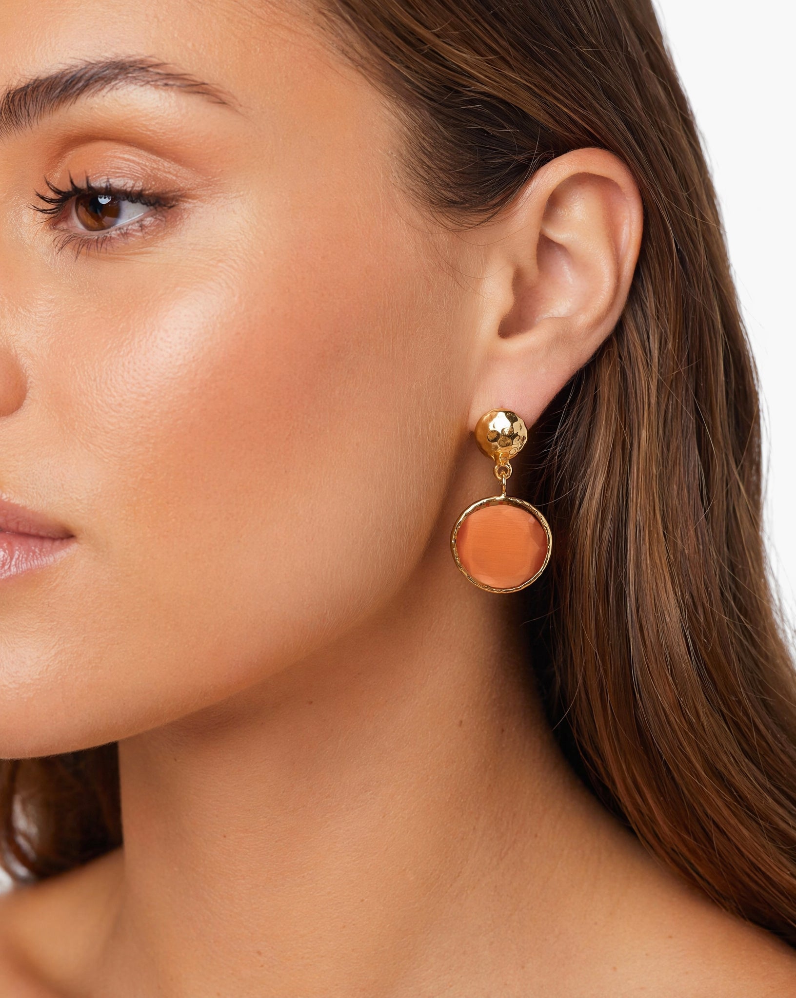 Boucles d'oreilles - Plaqué or - ROTONDE - HO