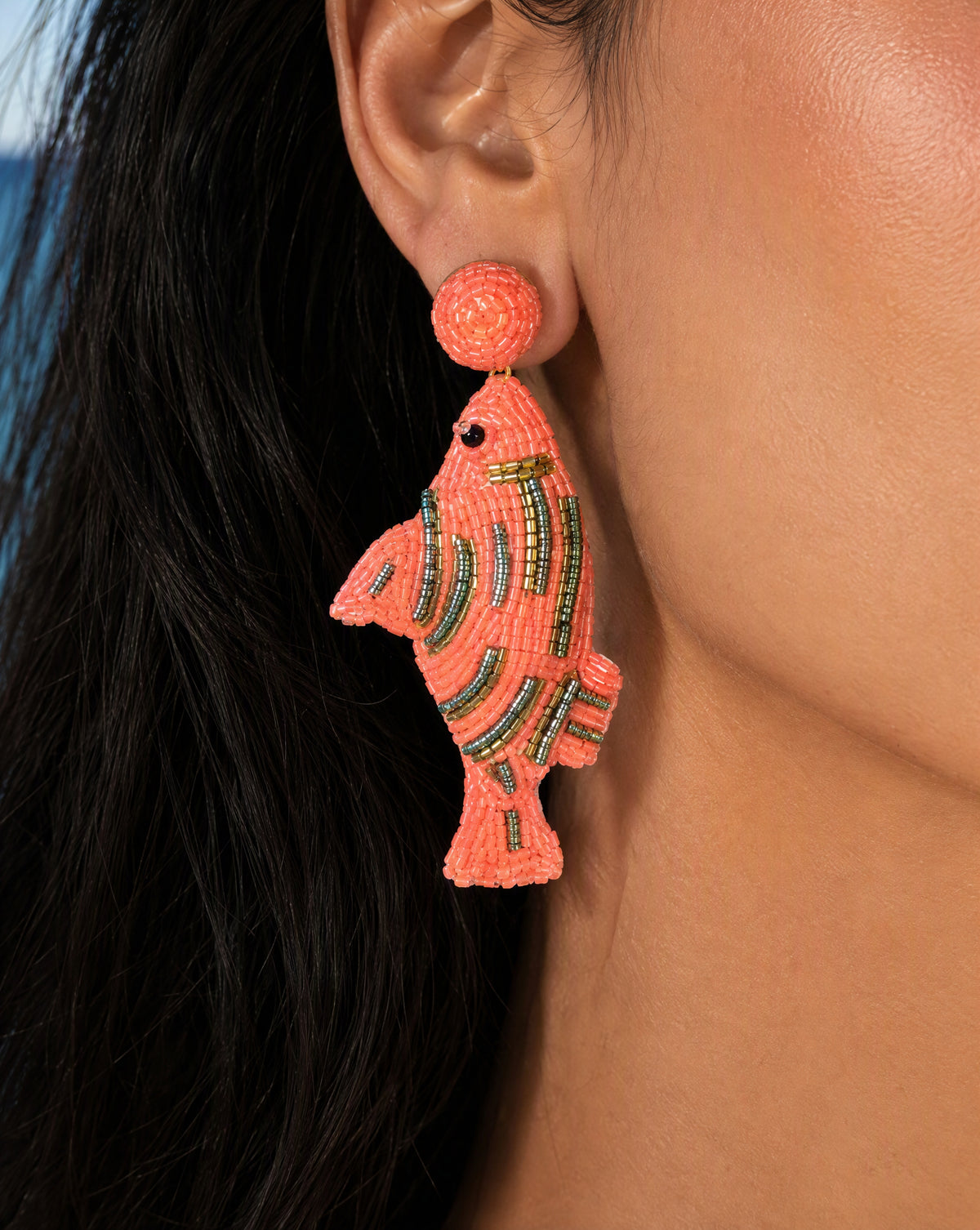 Boucles d'oreilles - FISH NEON - Olivia Dar