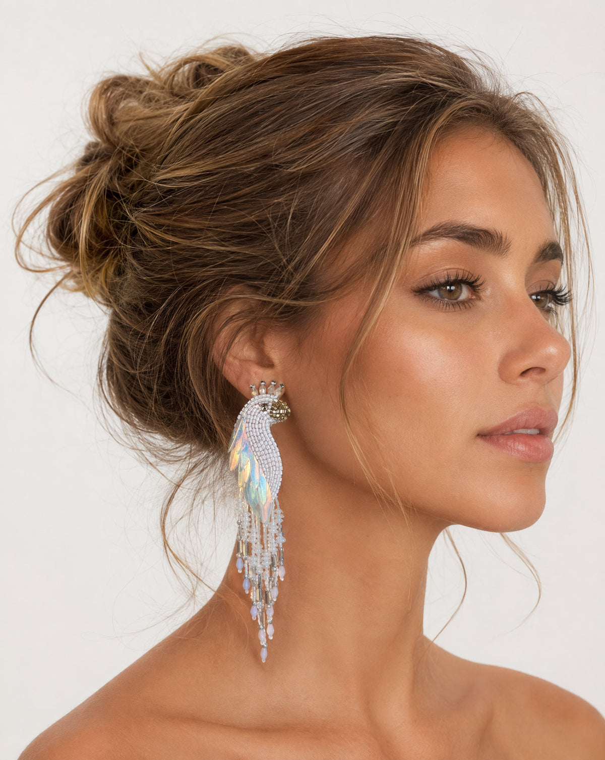 Boucles d'oreilles - PEACOK - Olivia Dar