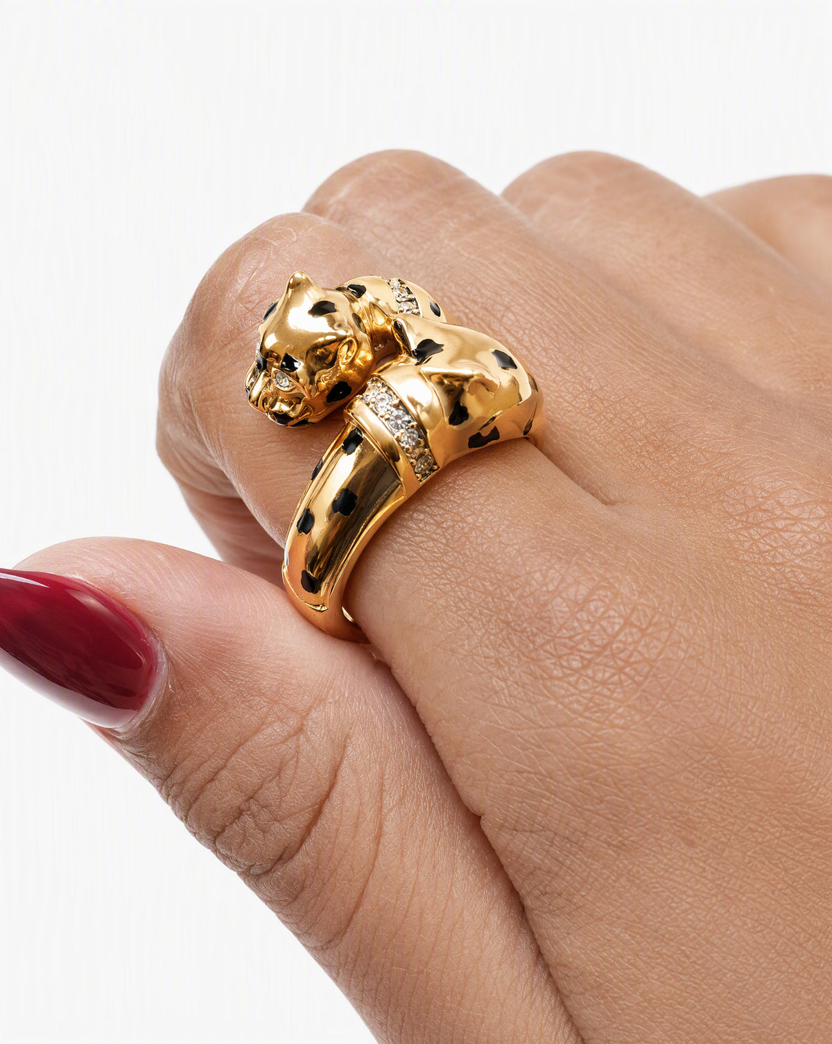 Bague - PANTHERA BLACK - Polina Firenze