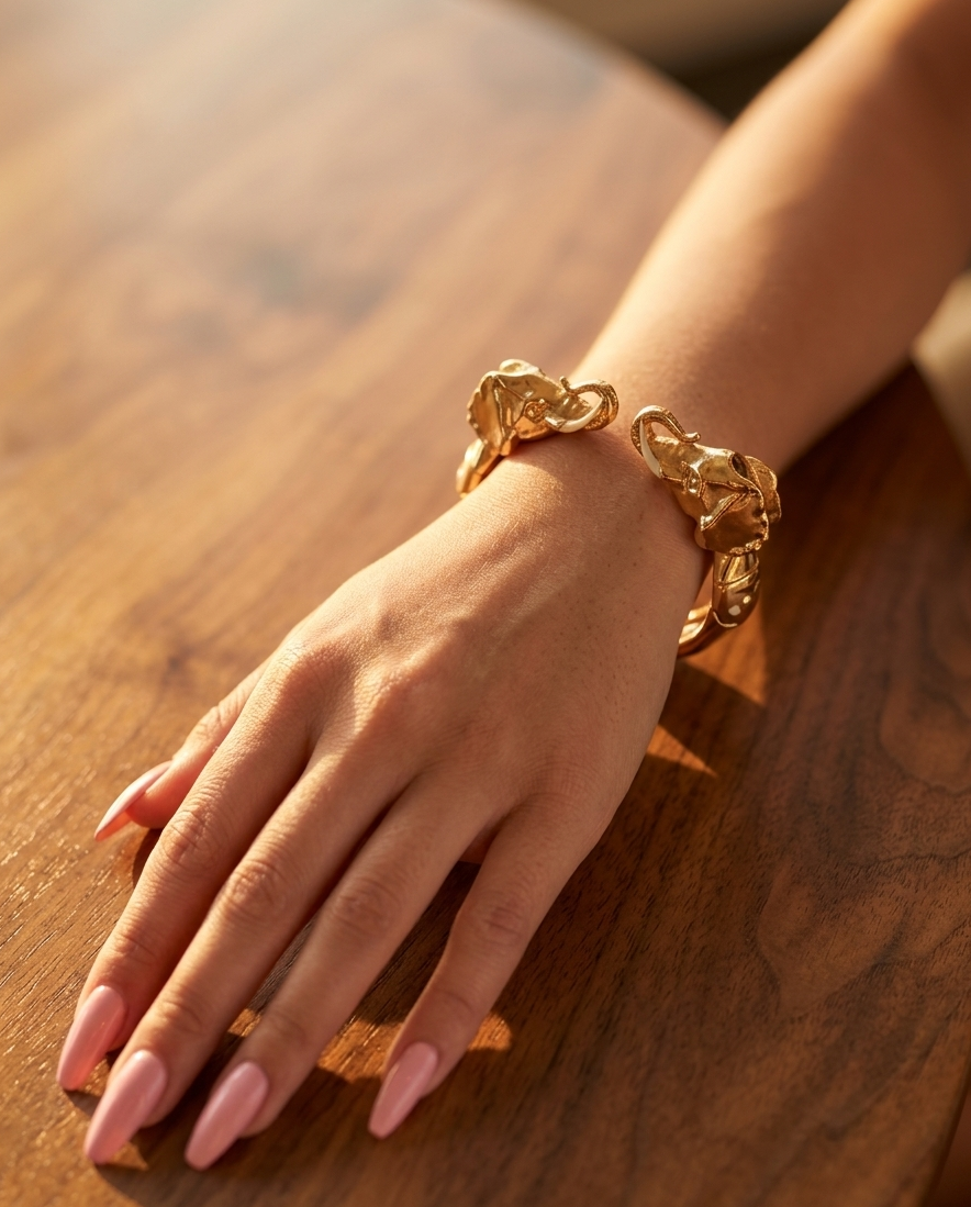 Bracelet-Jonc -BIG ELEPHANT - Polina Firenze