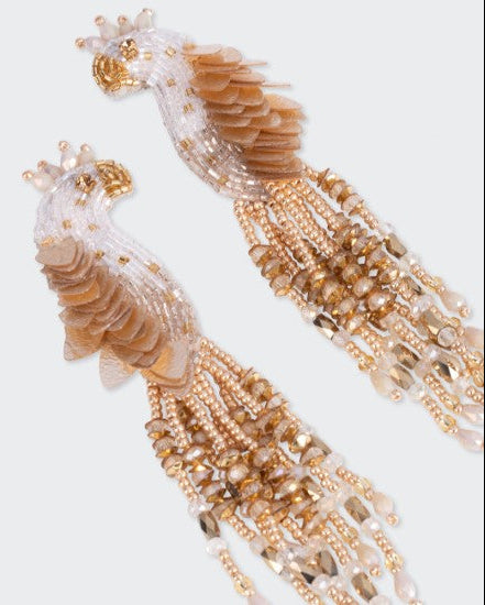 Boucles d'oreilles PEACOCK - Olivia Dar