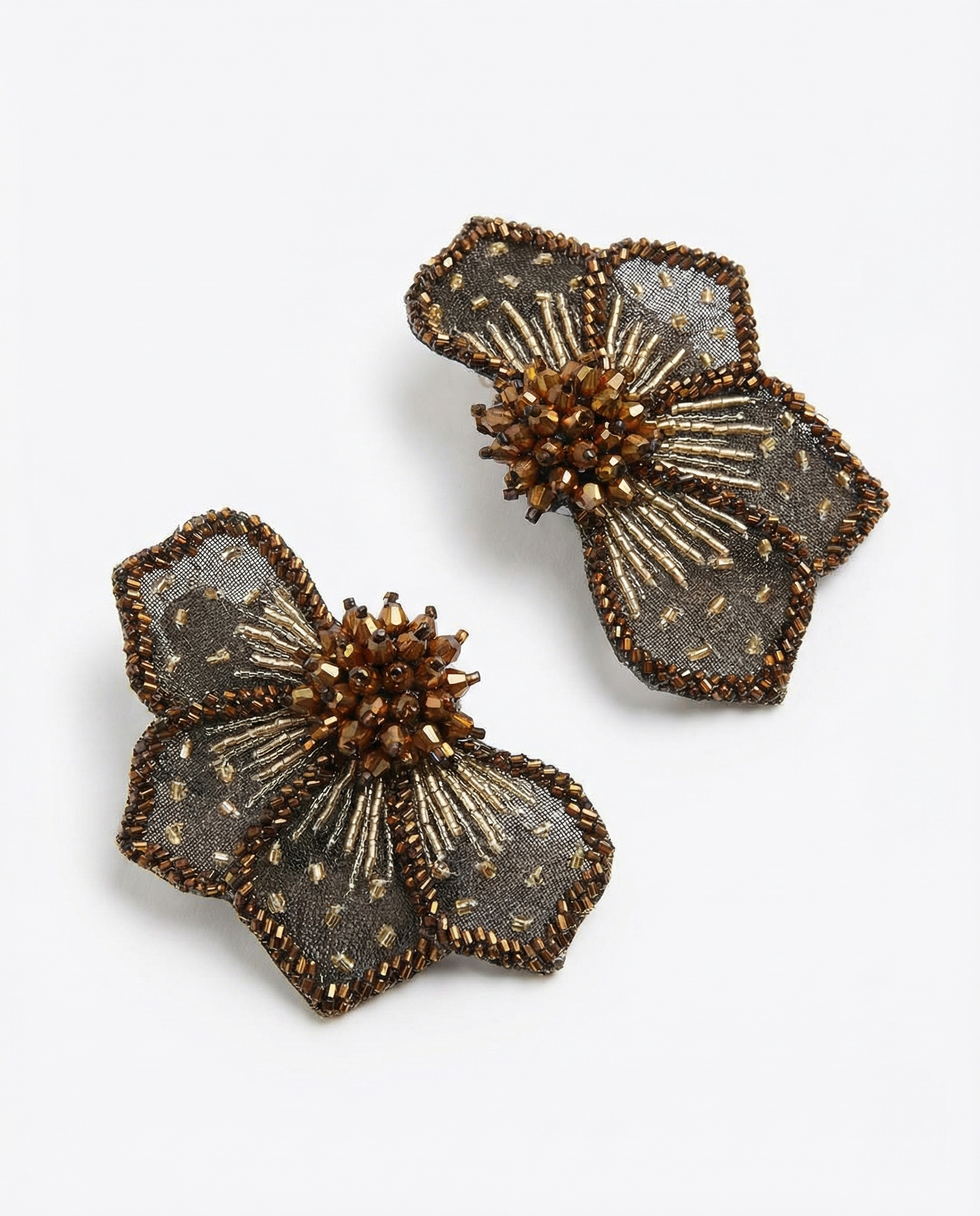 Boucles d'oreilles Peonie - Olivia Dar