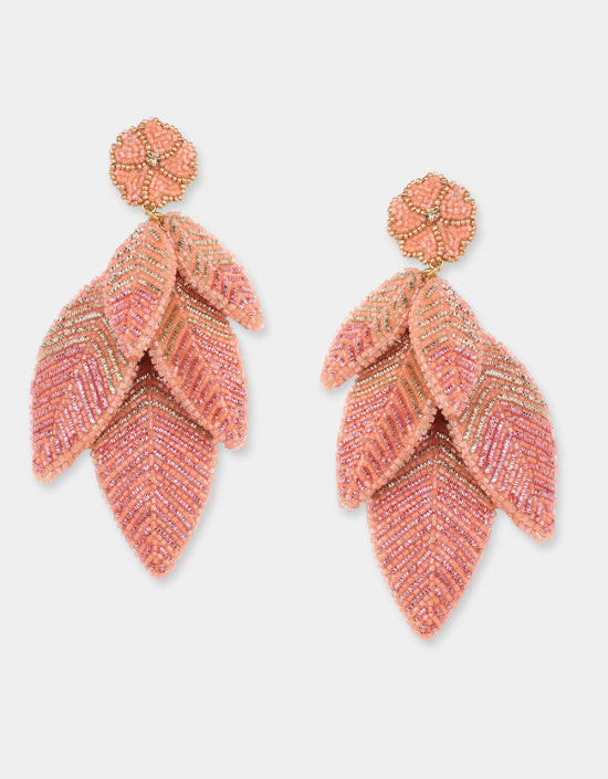 Boucles d'oreilles LEAF - Olivia Dar