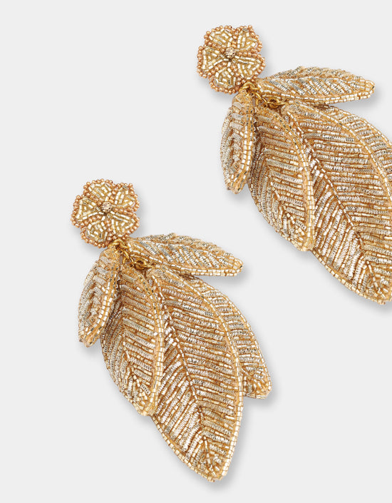 Boucles d'oreilles LEAF - Olivia Dar