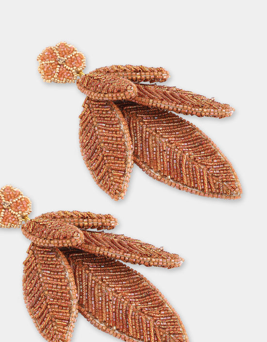 Boucles d'oreilles LEAF - Olivia Dar