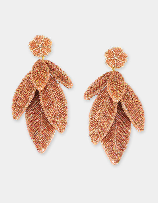 Boucles d'oreilles LEAF - Olivia Dar