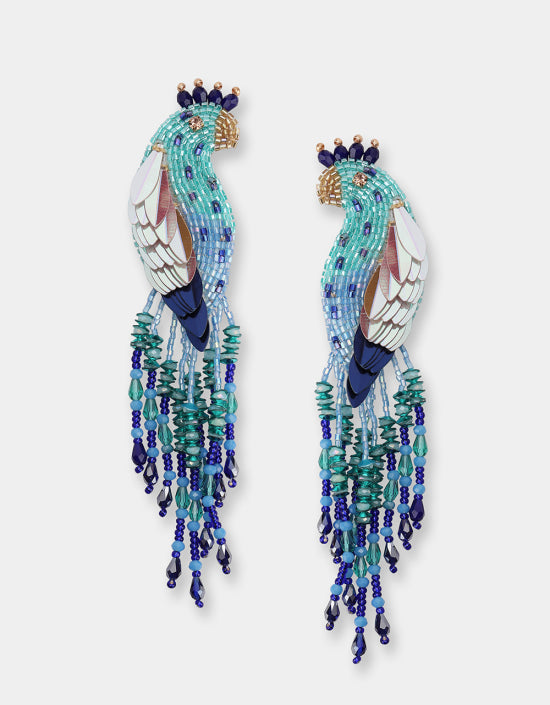 Boucles d'oreilles - PEACOK - Olivia Dar