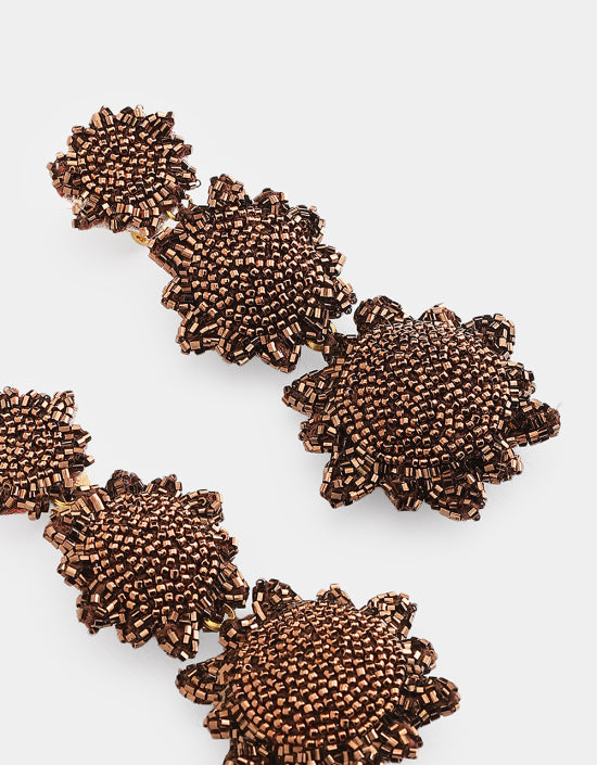 Boucles d'oreilles SUN - Olivia Dar