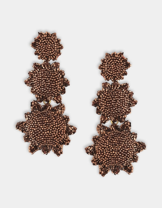 Boucles d'oreilles SUN - Olivia Dar