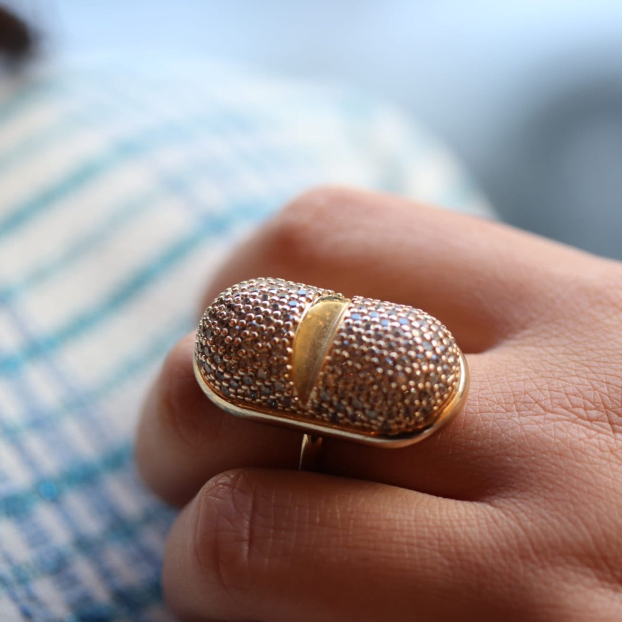 Bague SHINE - Carré Y