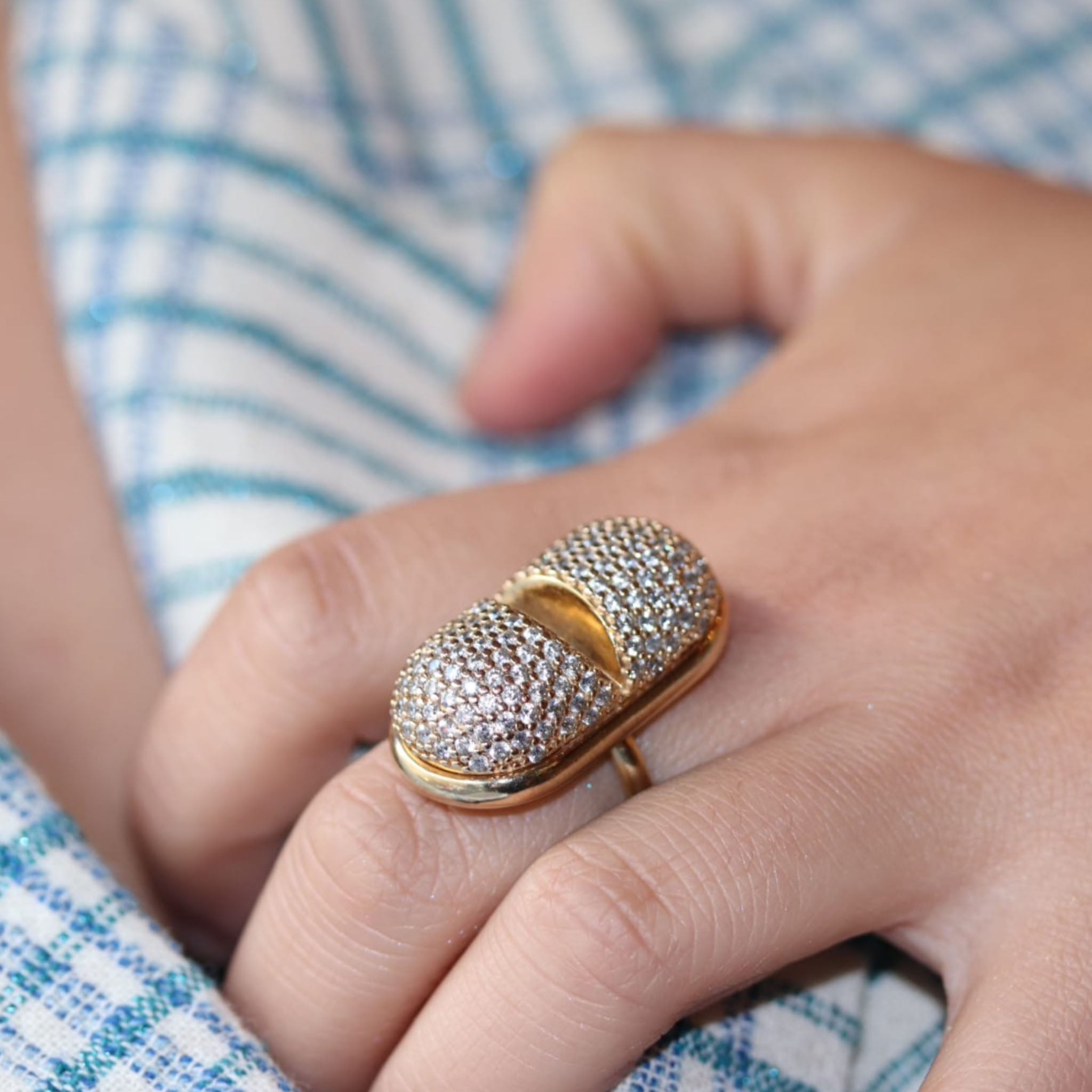 Bague SHINE - Carré Y