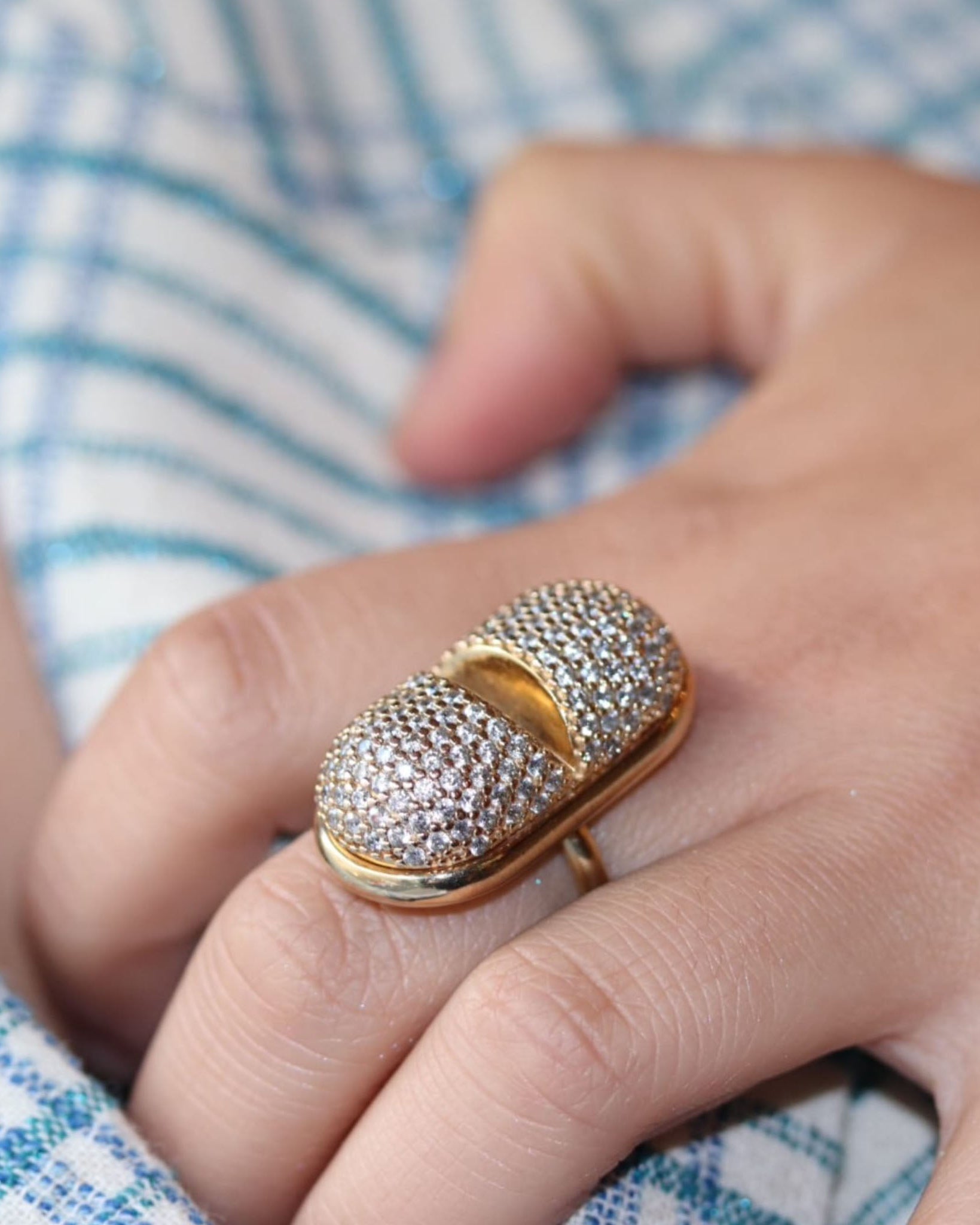 Bague SHINE - Carré Y