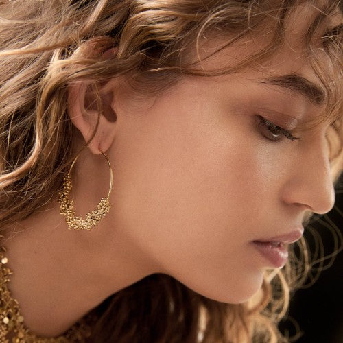 Boucles d'oreille Créoles - Les Parisiennes - BDM Studio
