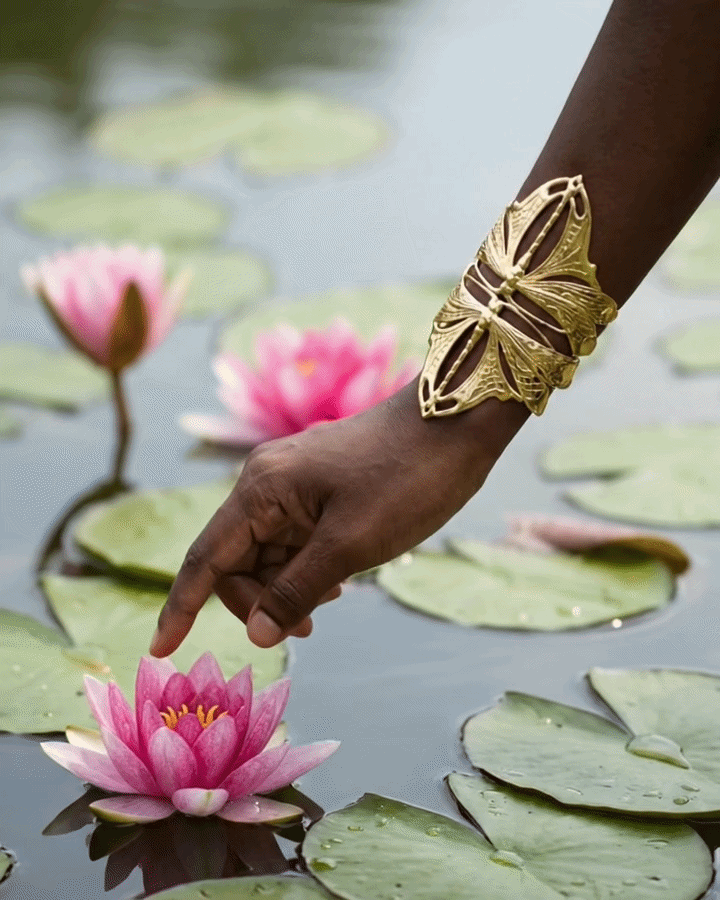 Manchette Dragonfly- Lotta Djossou