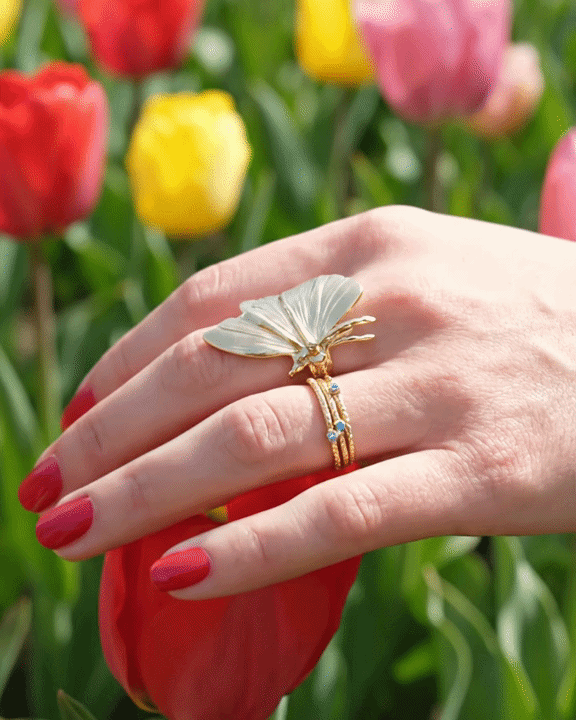 Bague PAPILLON - Lotta Djossou