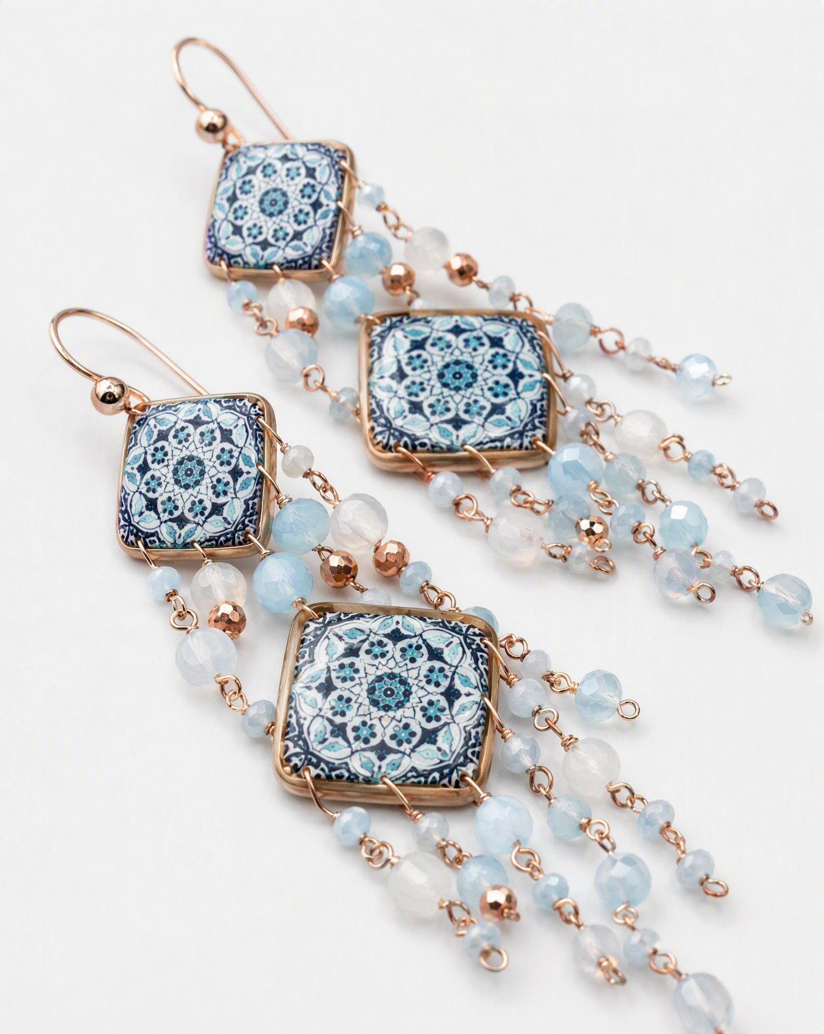 Boucles d'oreilles - ARES BLUE- Selection JAGH