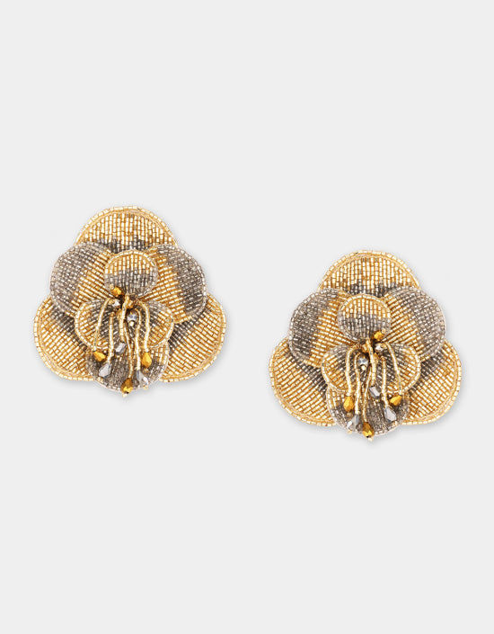 Boucles d'oreilles Camélia - Olivia Dar