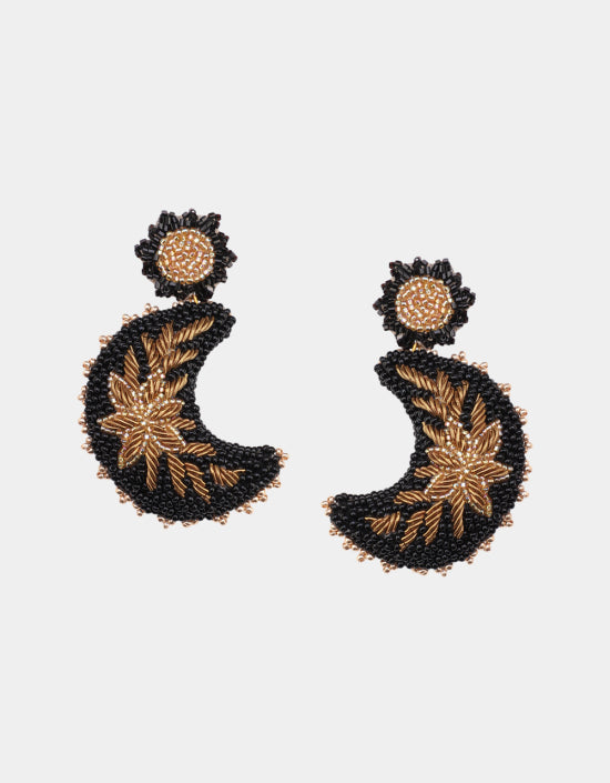 Boucles d'oreilles Moon - Olivia Dar