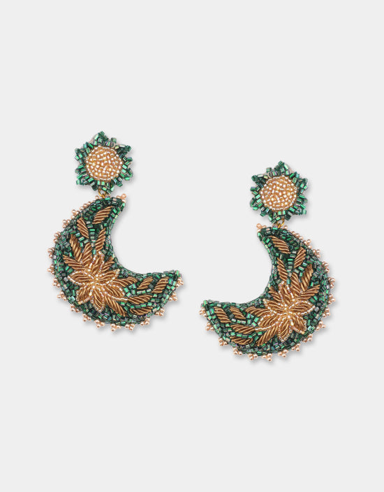 Boucles d'oreilles Moon - Olivia Dar