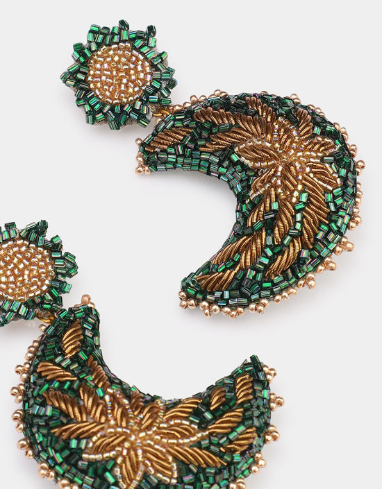 Boucles d'oreilles Moon - Olivia Dar