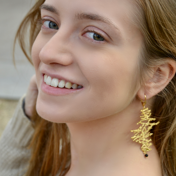 Boucles d'oreilles AQUAFLORA - Lotta Djossou