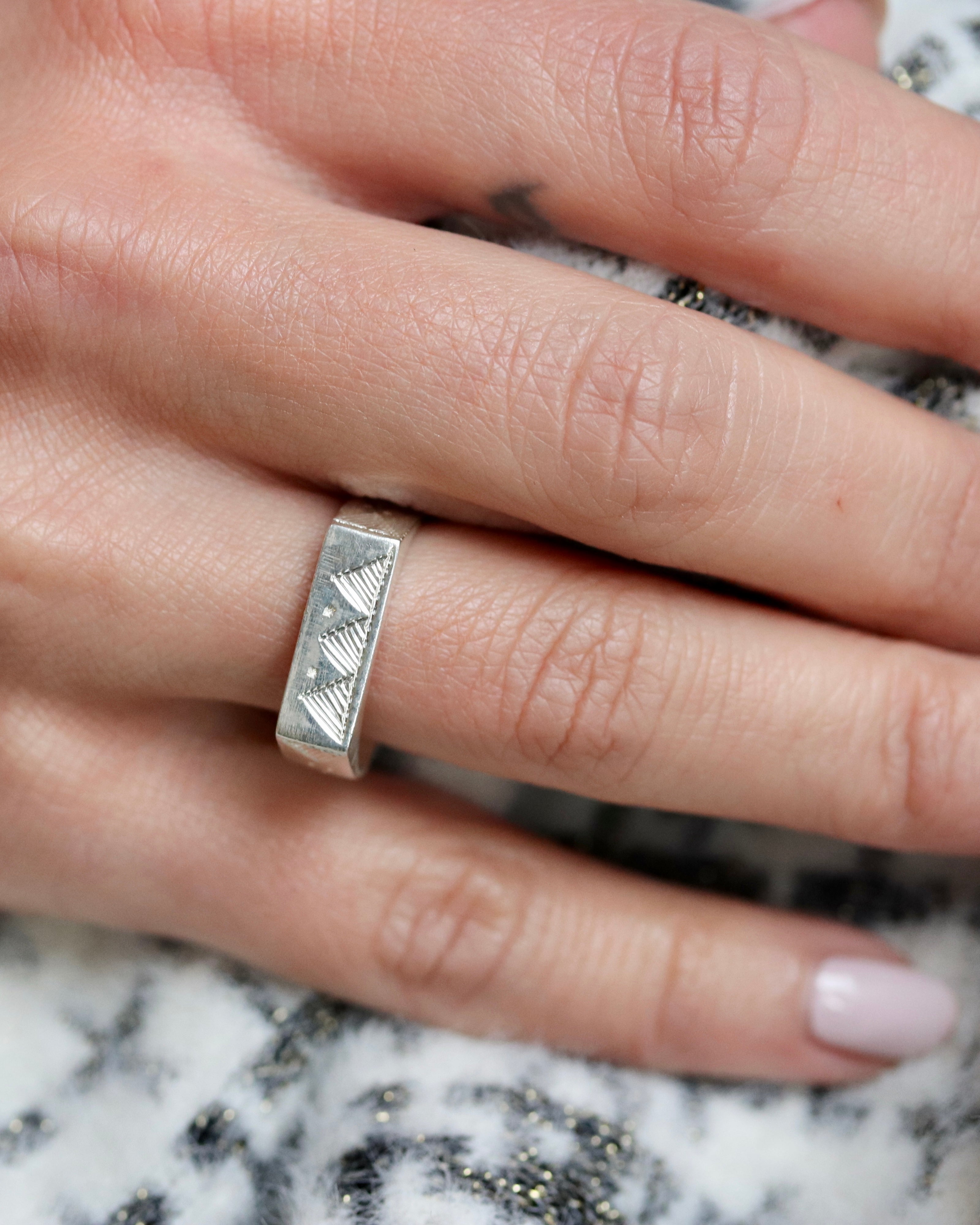 Bague TRINITY - Ombre Claire