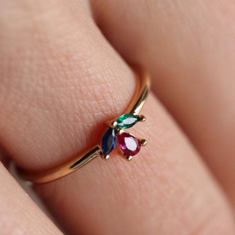 Bague FLORA - Le P'tit Bazar