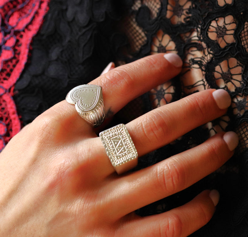 Bague CORAZÓN - Ombre Claire